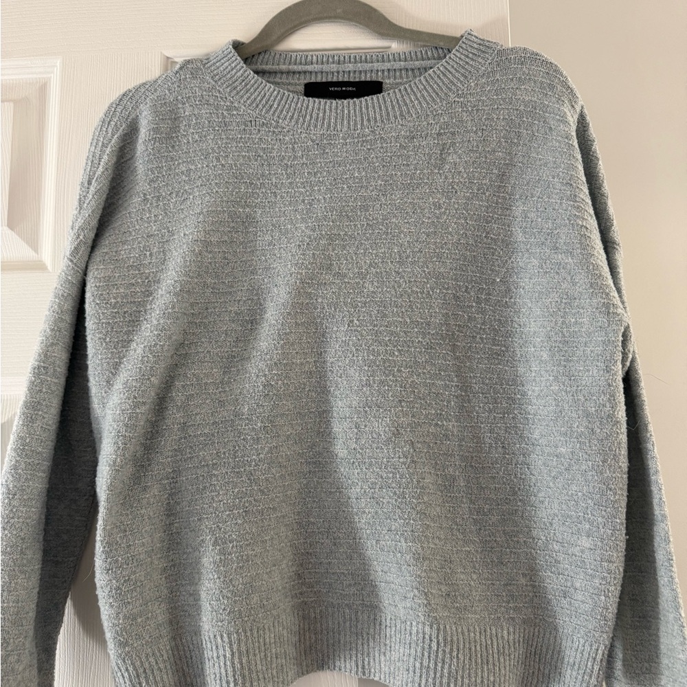 Vero Moda Light Gray Knit Pullover